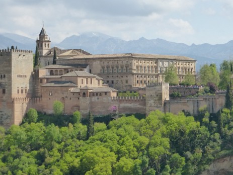 Die Alhambra in Andalusien, Spanien